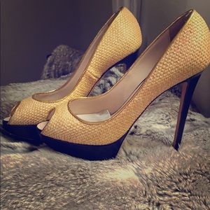 Emilio Pucci Open Toe Heels